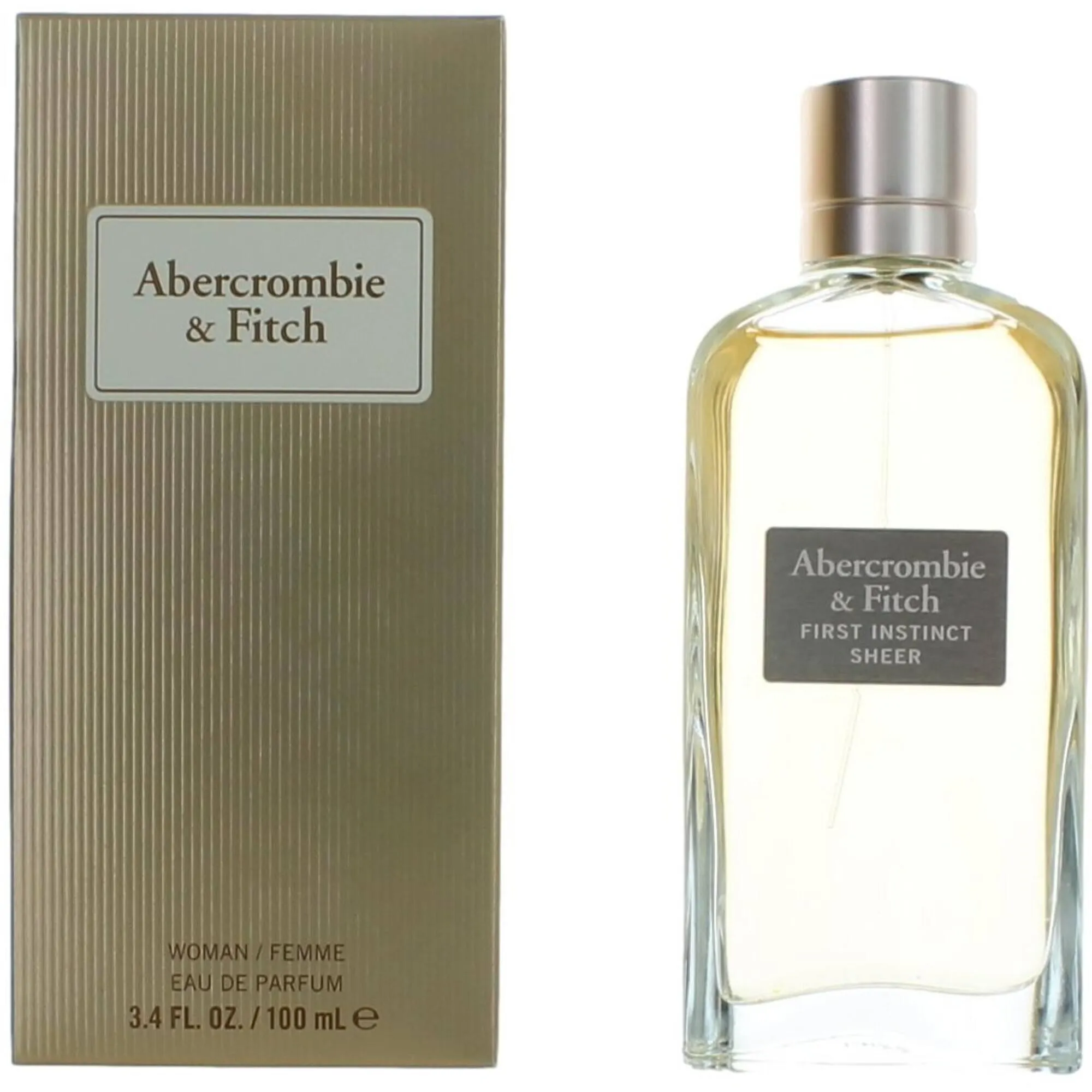 Abercrombie & Fitch Women's Eau De Parfum Spray - First Instinct Sheer Scent, 3.4 oz