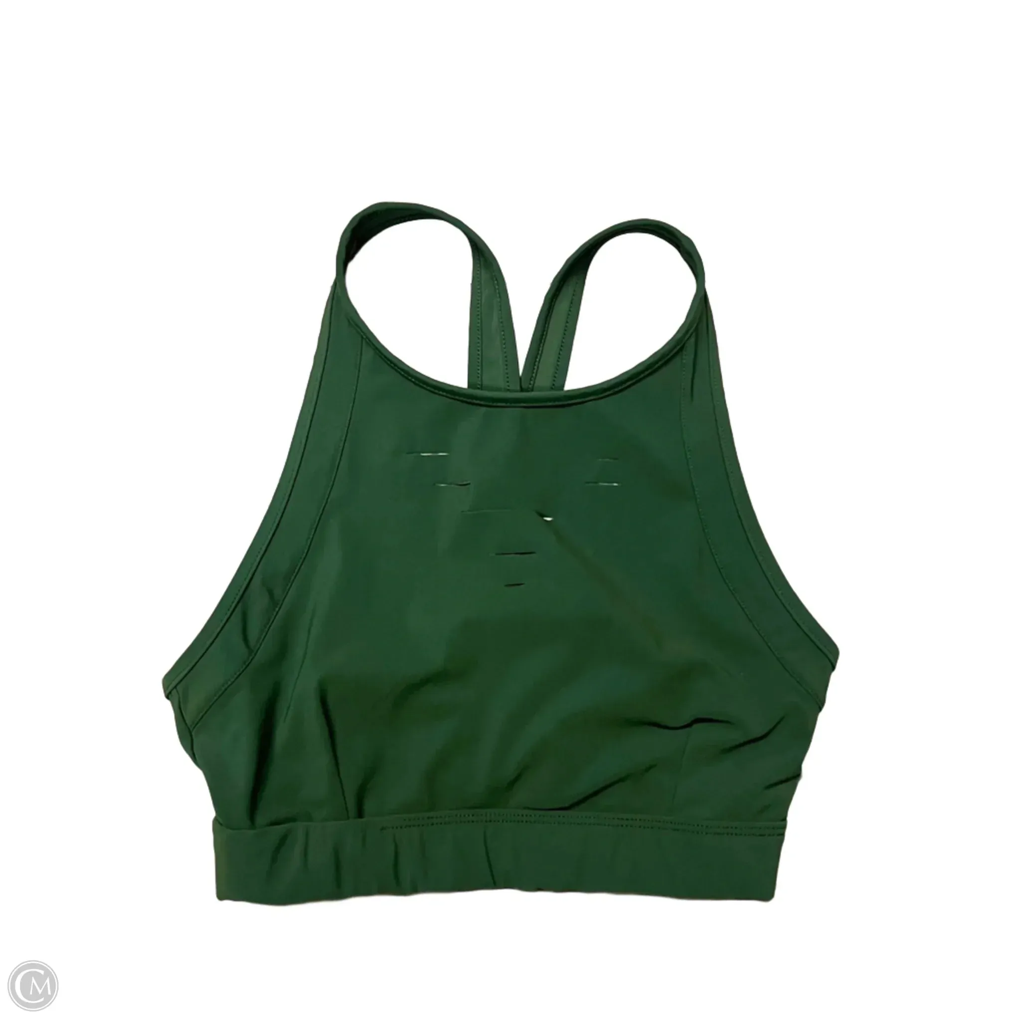 Athletic Bra By Alo In Green, Size: Xs