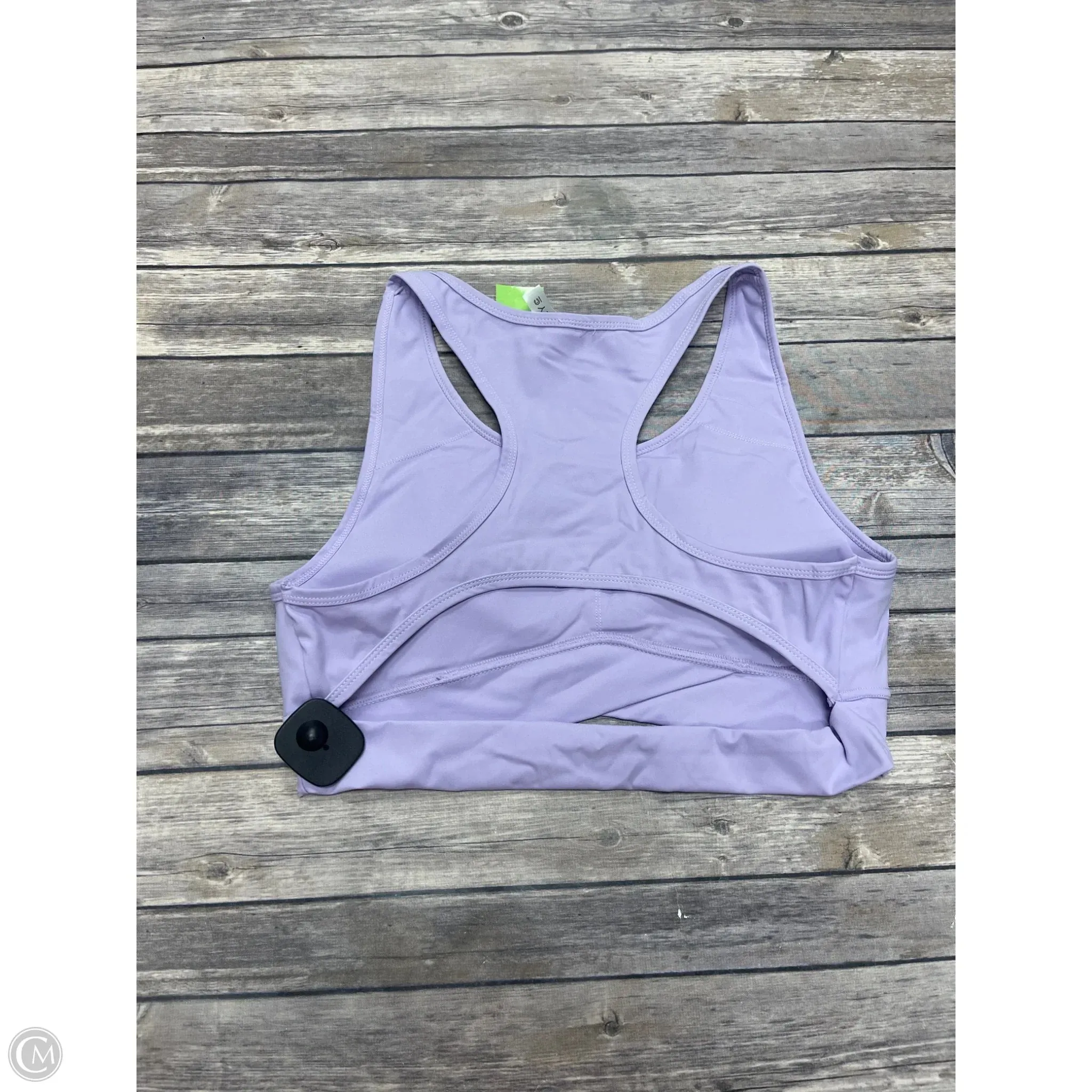Athletic Bra By Cme In Purple, Size: L