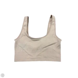 Athletic Bra By Gap In Tan, Size: M