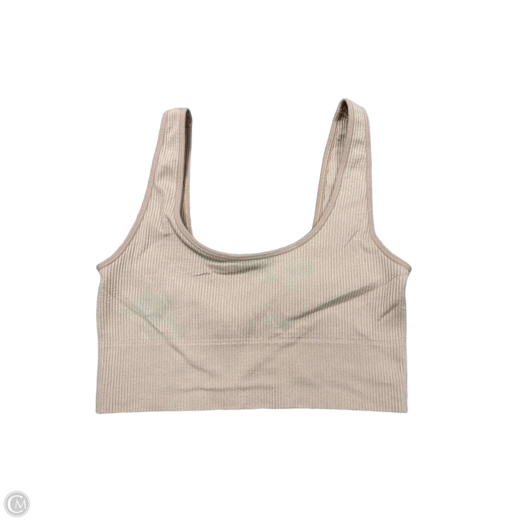 Athletic Bra By Gap In Tan, Size: M
