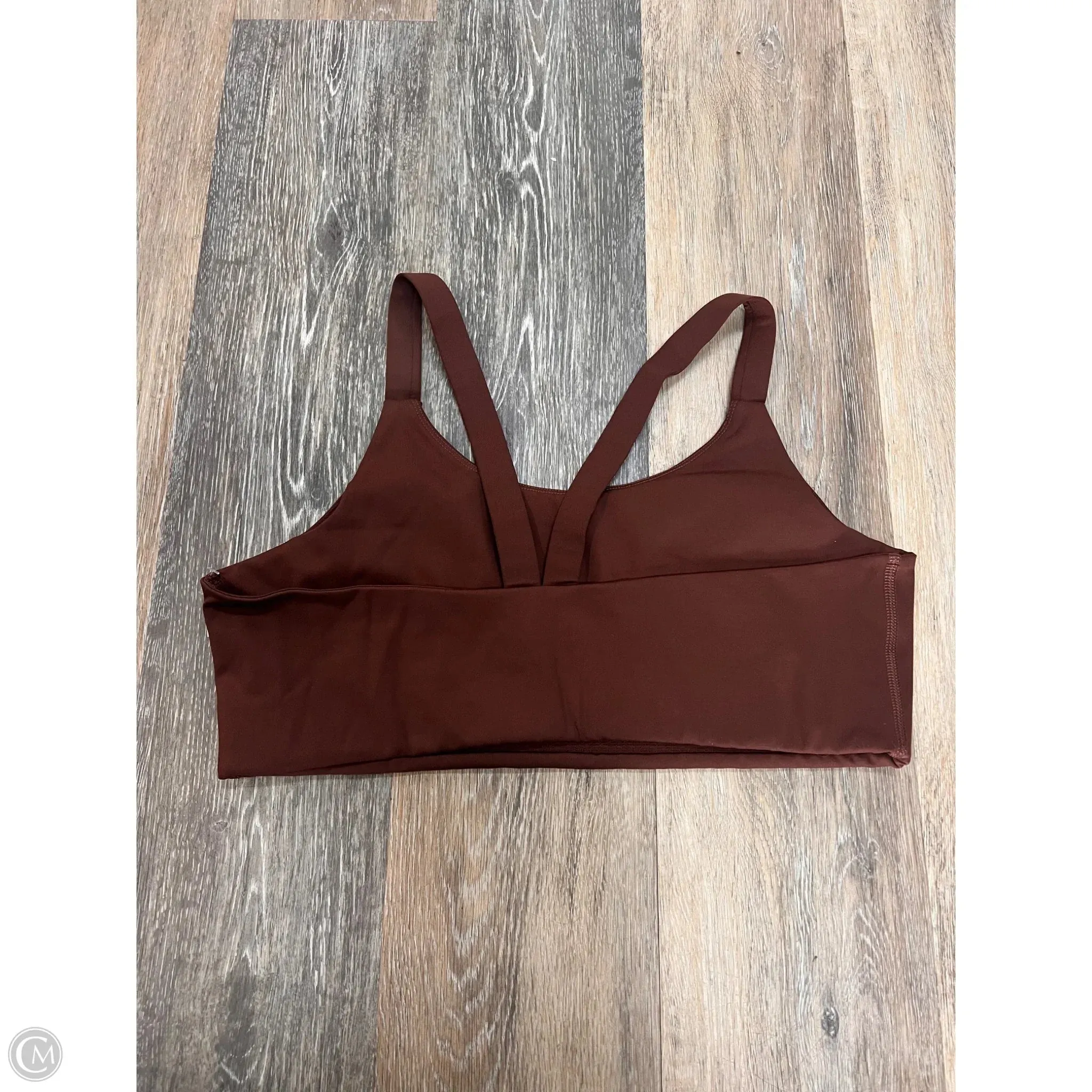 Athletic Bra By Girlfriend Collective In Brown, Size: Xl