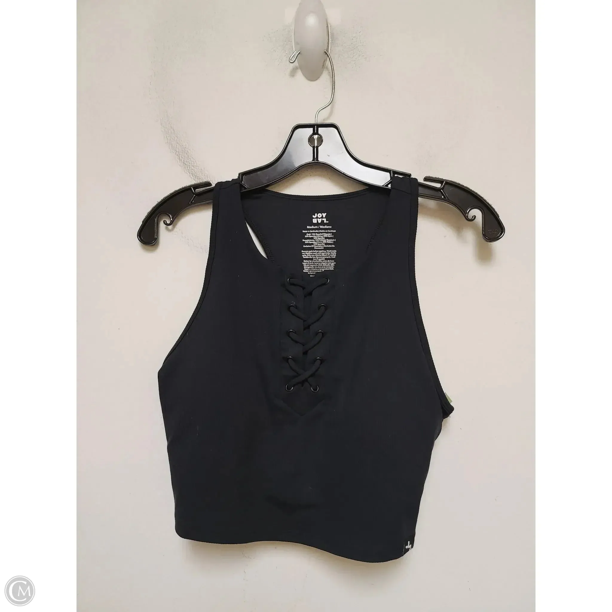 Athletic Bra By Joy Lab In Black, Size: M