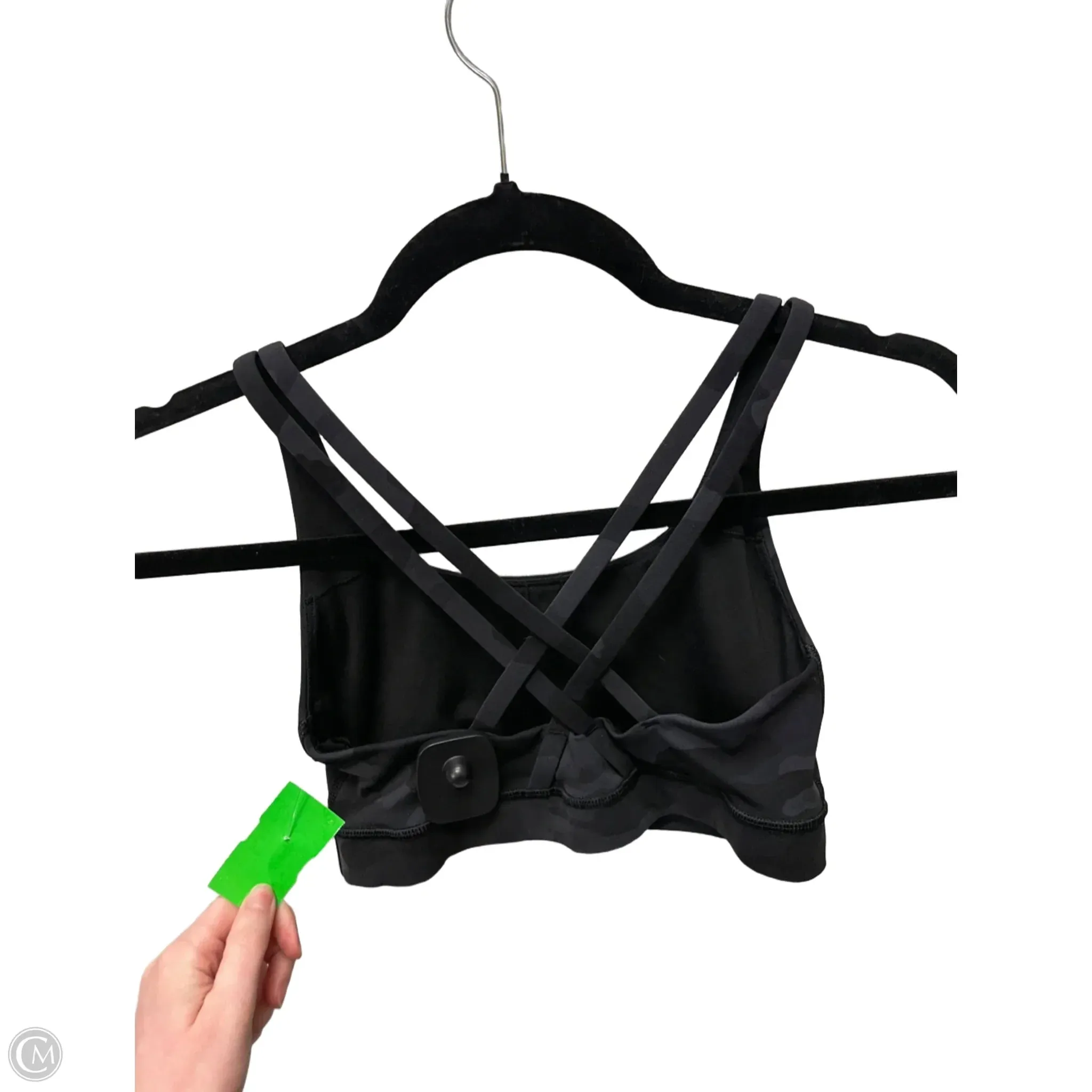 Athletic Bra By Lululemon In Camouflage Print, Size: S