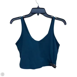Athletic Bra By Lululemon In Green, Size: 8
