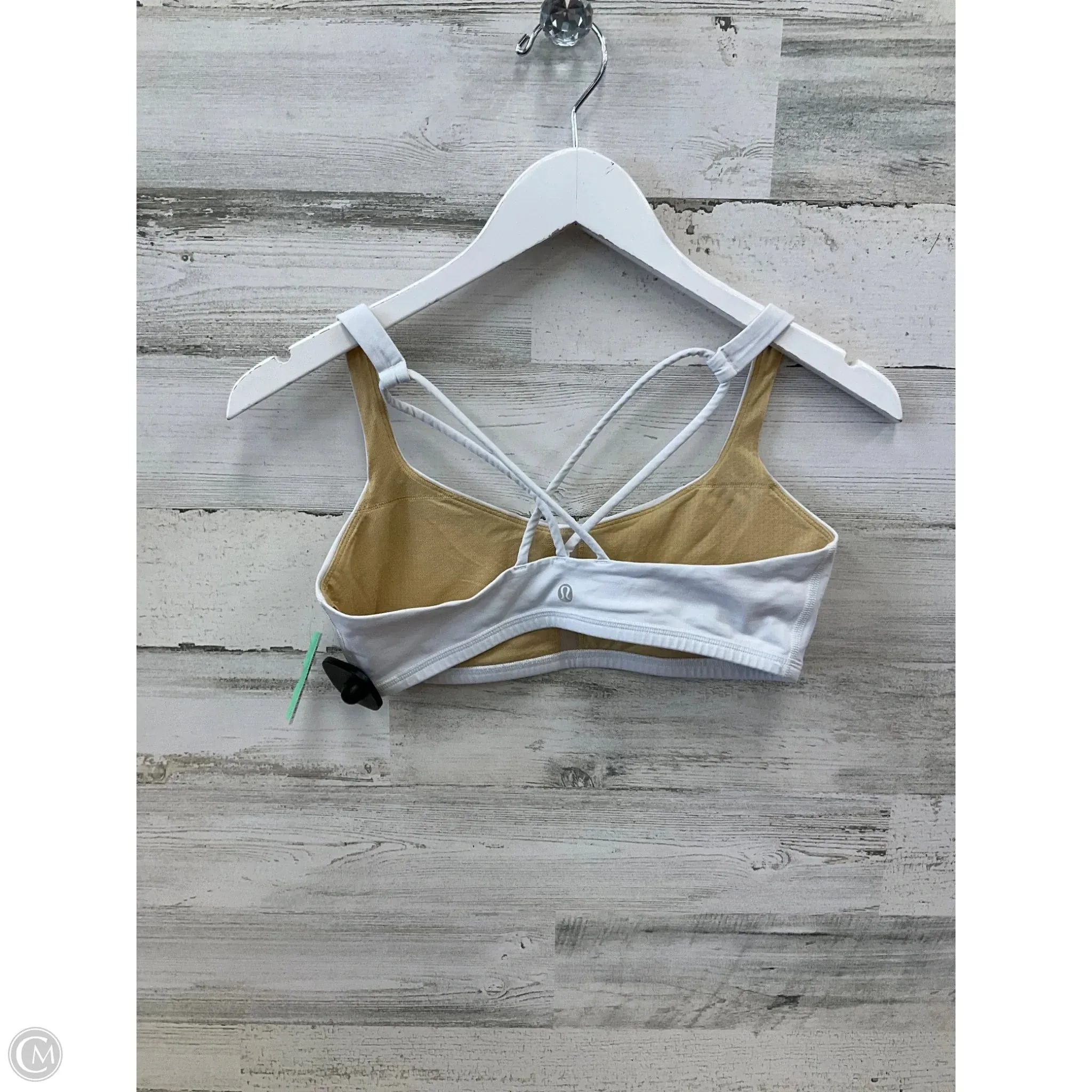 Athletic Bra By Lululemon In White, Size: 8