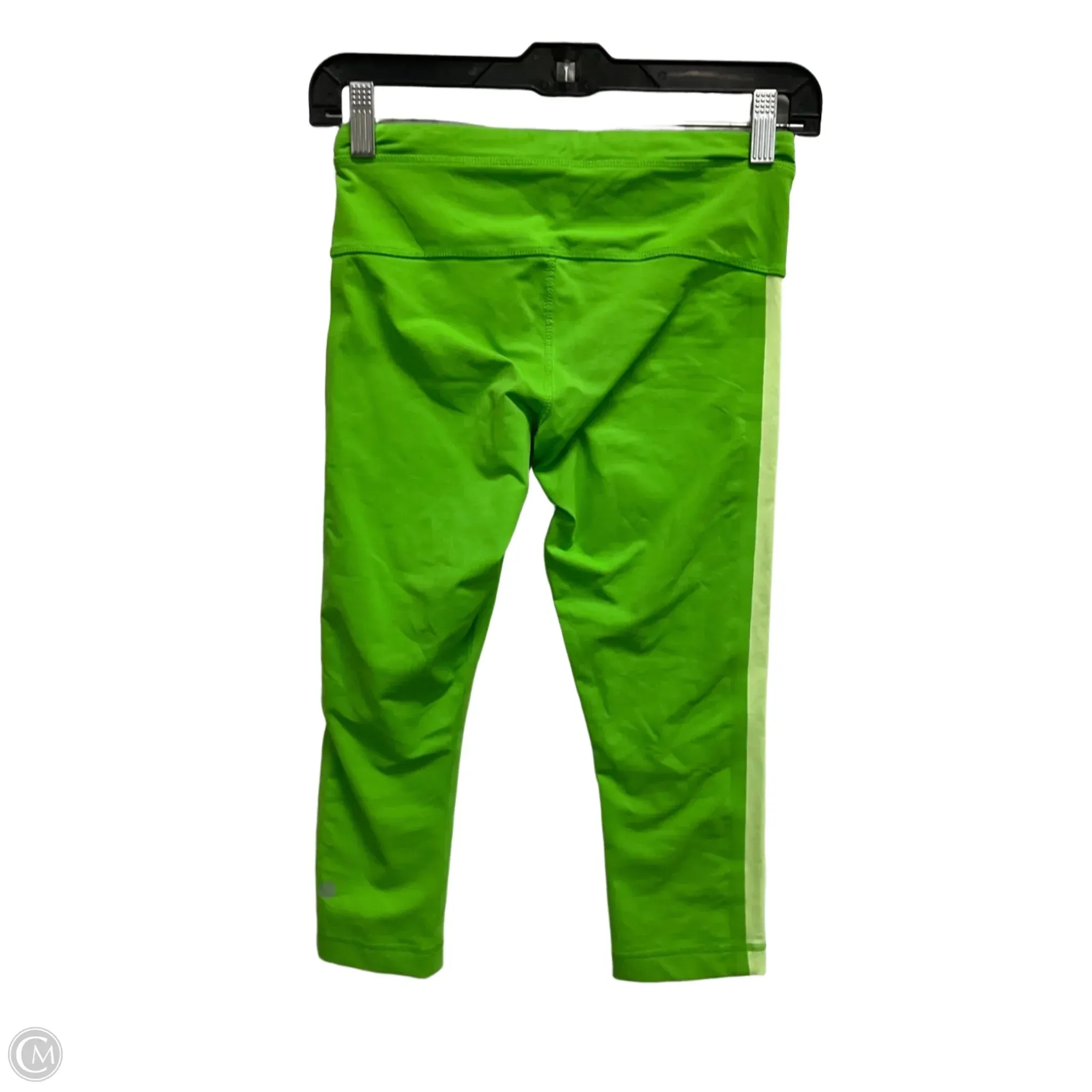 Athletic Capris By Lululemon In Green, Size: S