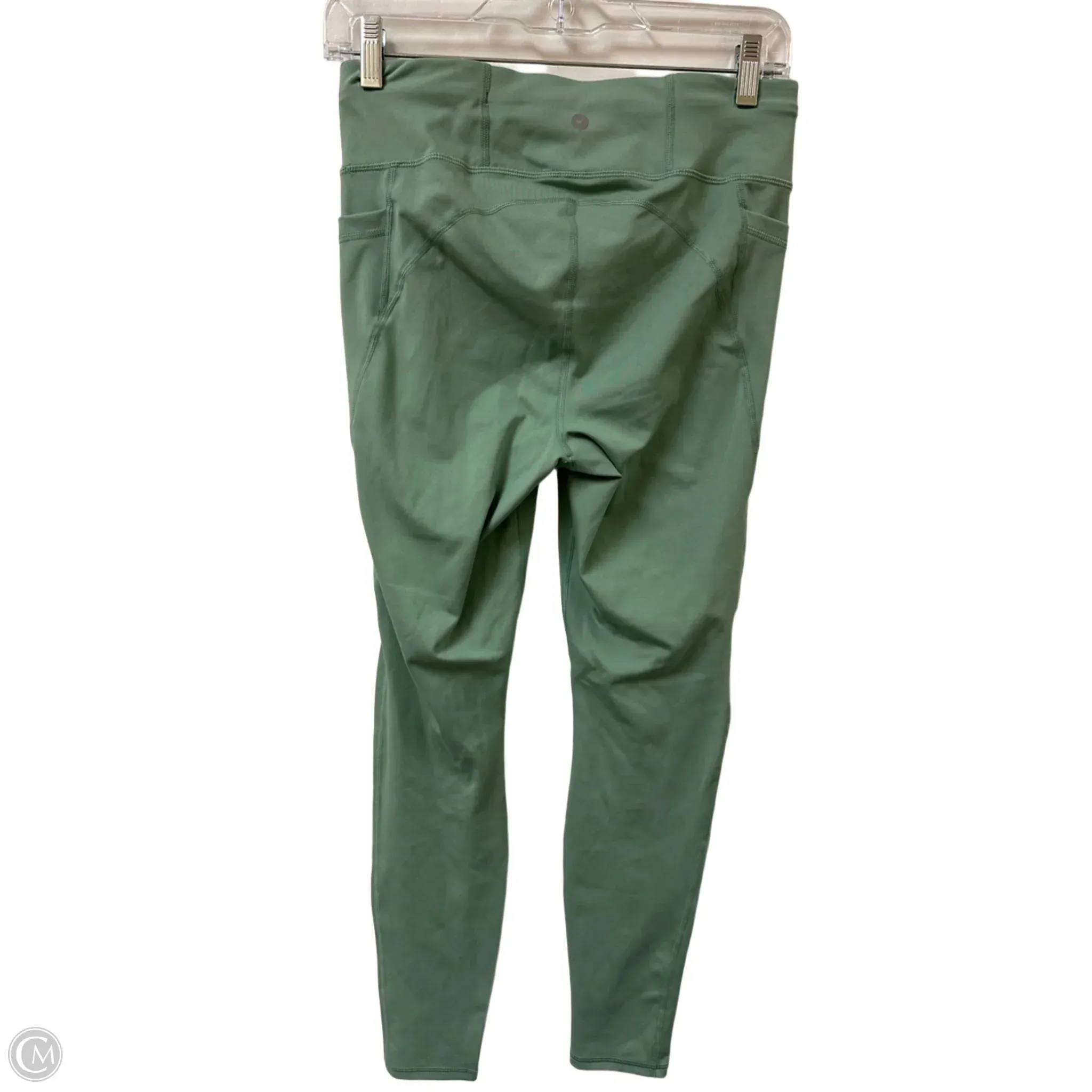 Athletic Leggings By Danskin In Green, Size: M