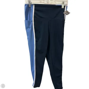 Athletic Leggings By Danskin In Navy, Size: M