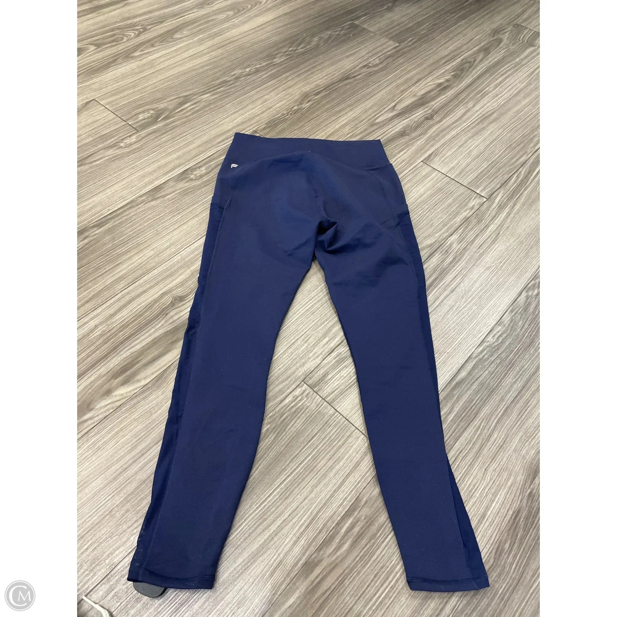 Athletic Leggings By Fabletics In Navy, Size: L
