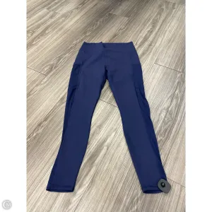 Athletic Leggings By Fabletics In Navy, Size: L