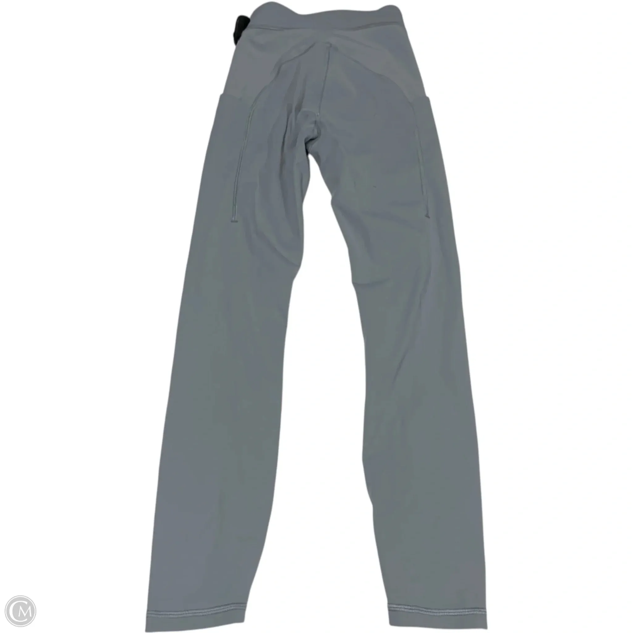 Athletic Leggings By Lululemon In Grey, Size: S
