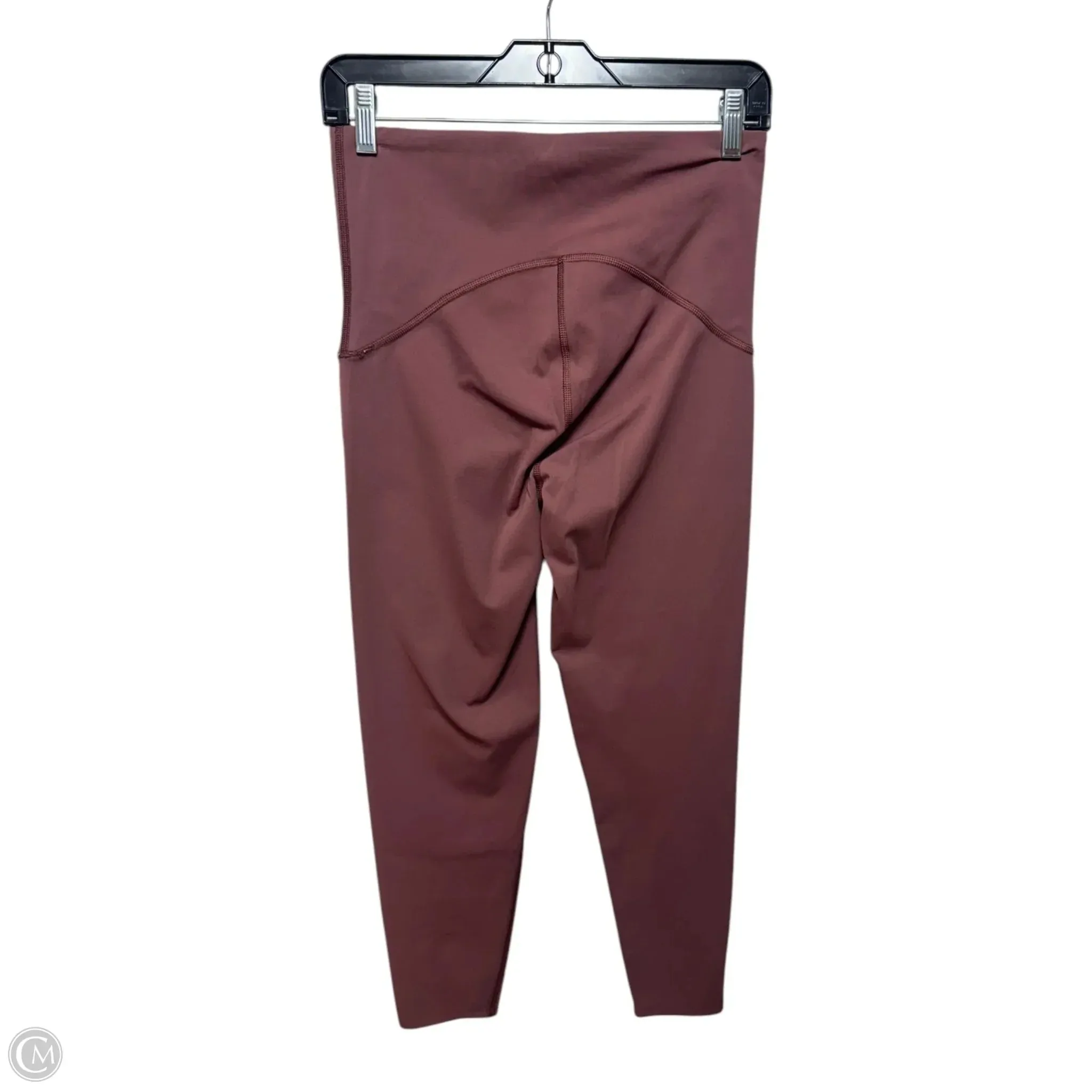 Athletic Leggings By Spanx In Mauve, Size: M