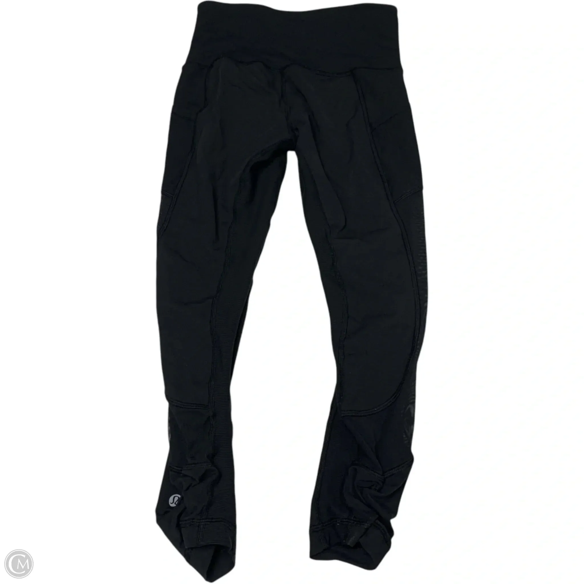 Athletic Leggings Capris By Lululemon In Black, Size: S