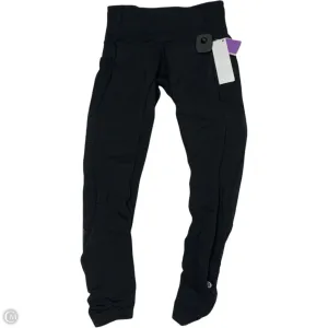 Athletic Leggings Capris By Lululemon In Black, Size: S