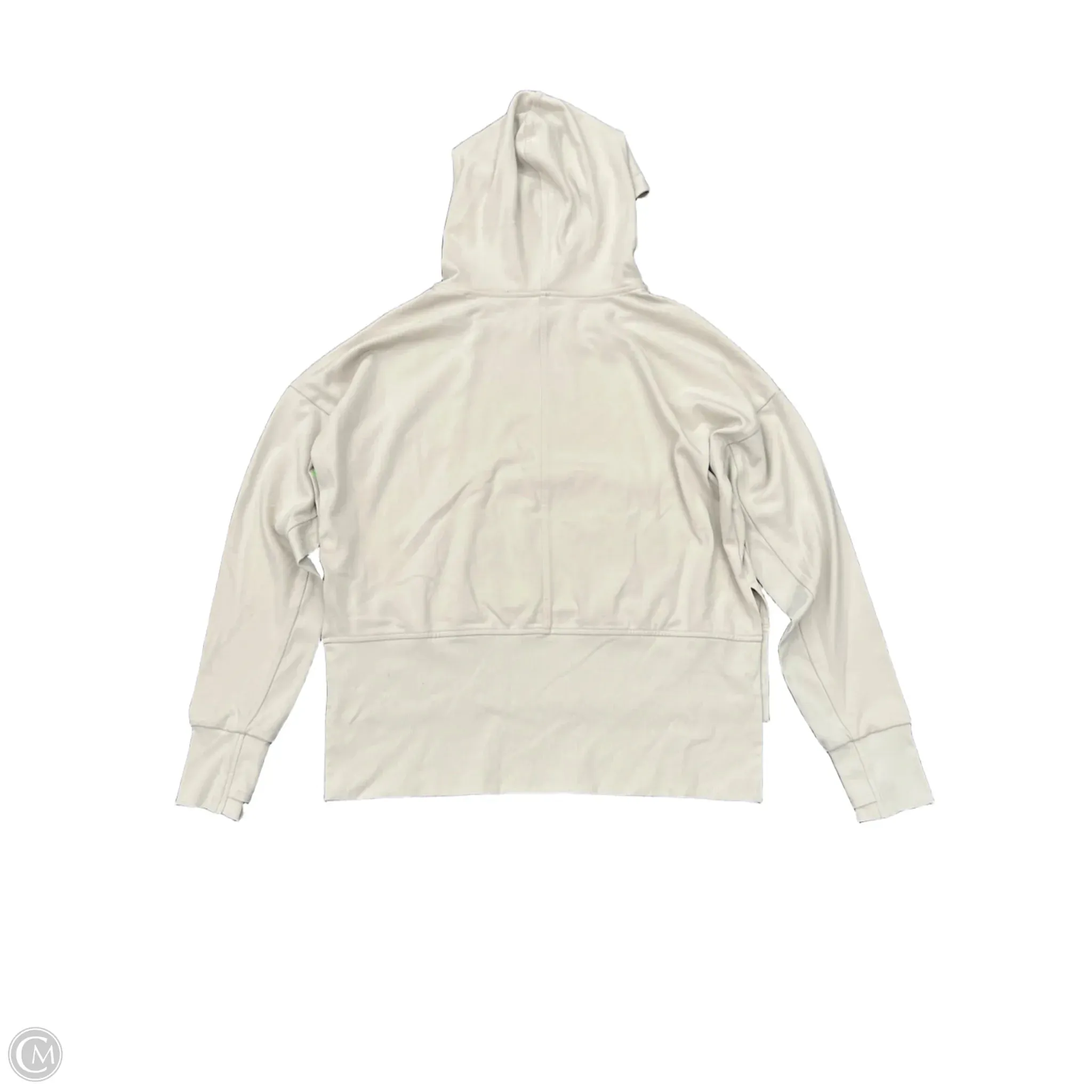 Athletic Sweatshirt Hoodie By Athleta In Beige, Size: S