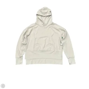 Athletic Sweatshirt Hoodie By Athleta In Beige, Size: S
