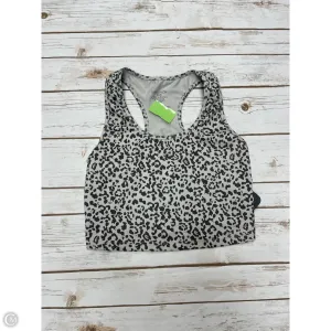 Athletic Tank Top By Evolution In Animal Print, Size: M