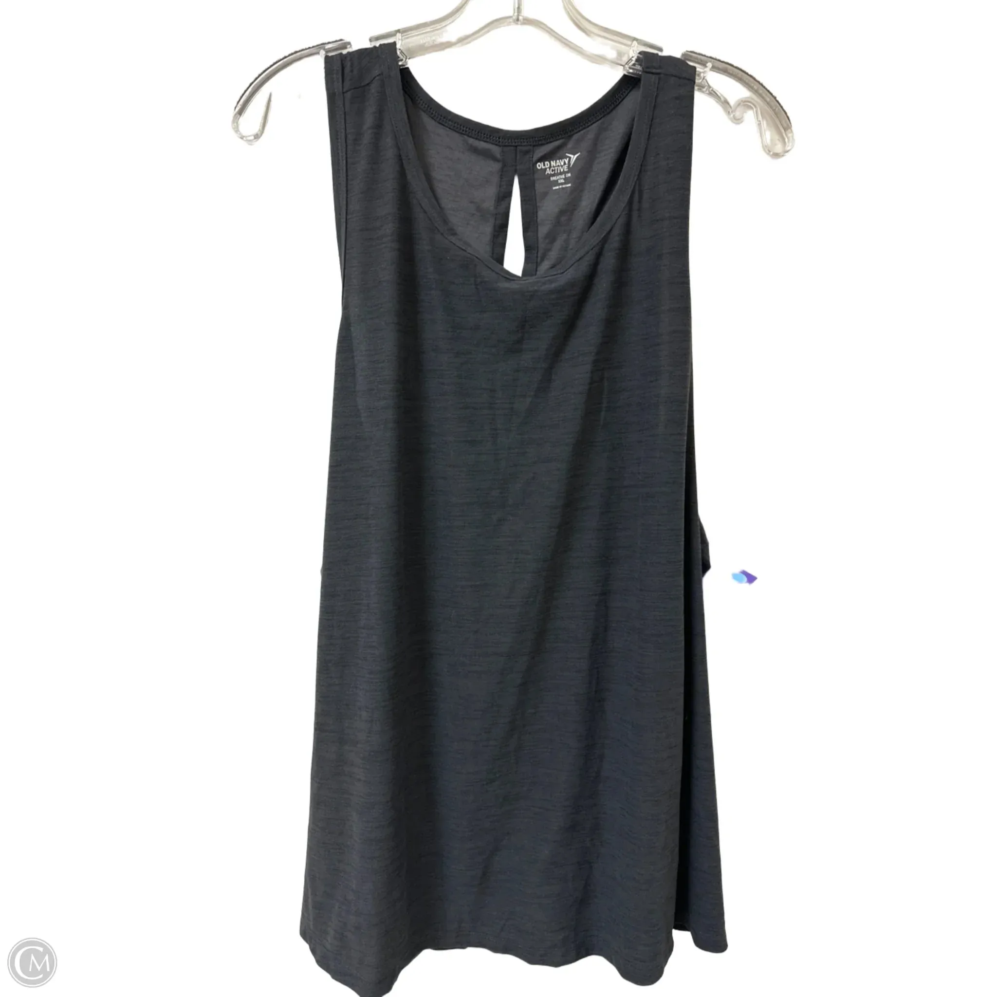 Athletic Tank Top By Old Navy In Grey, Size: 1x