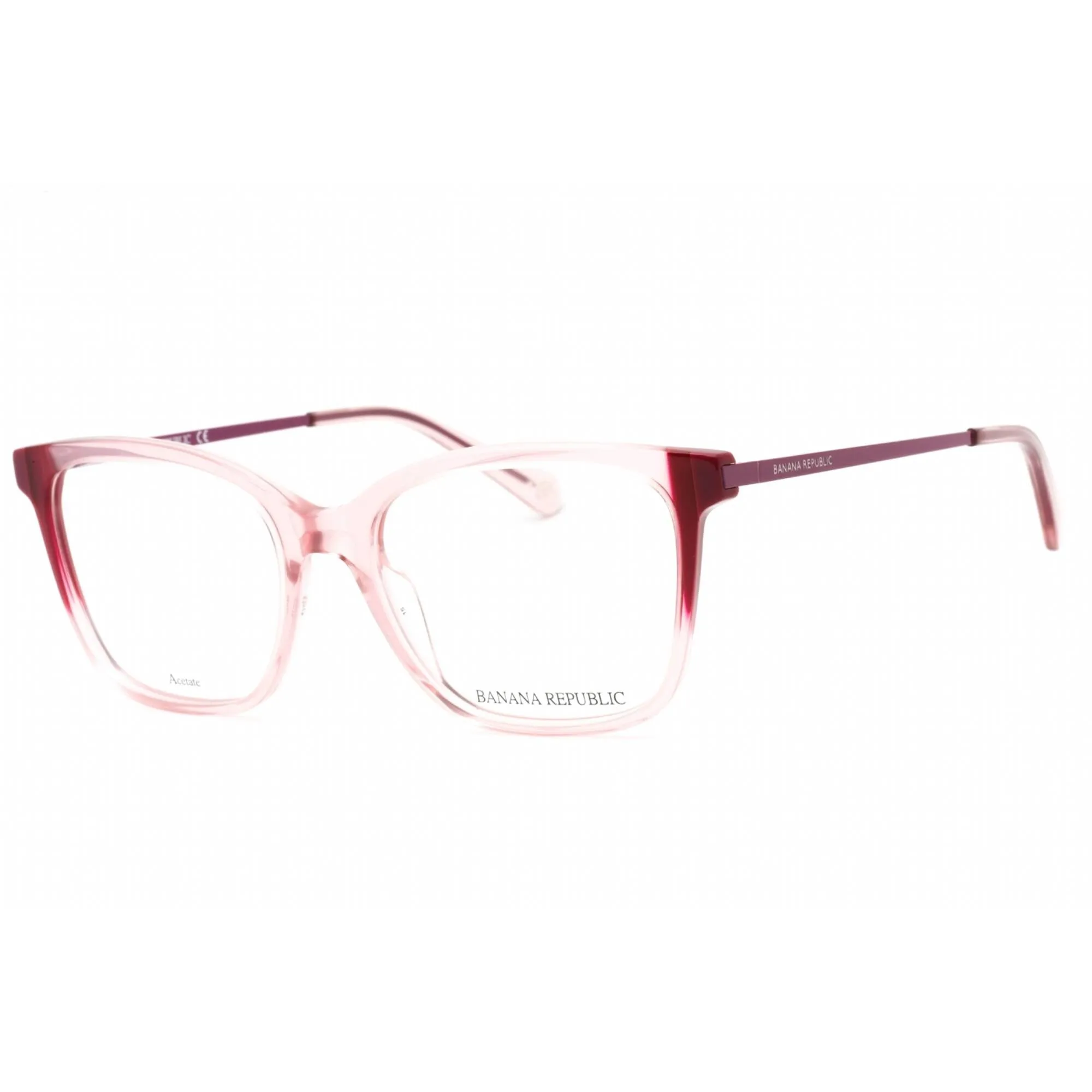 Banana Republic Women's Eyeglasses - Violet Crystal Cat Eye Frame | BR 209 0MT3 00
