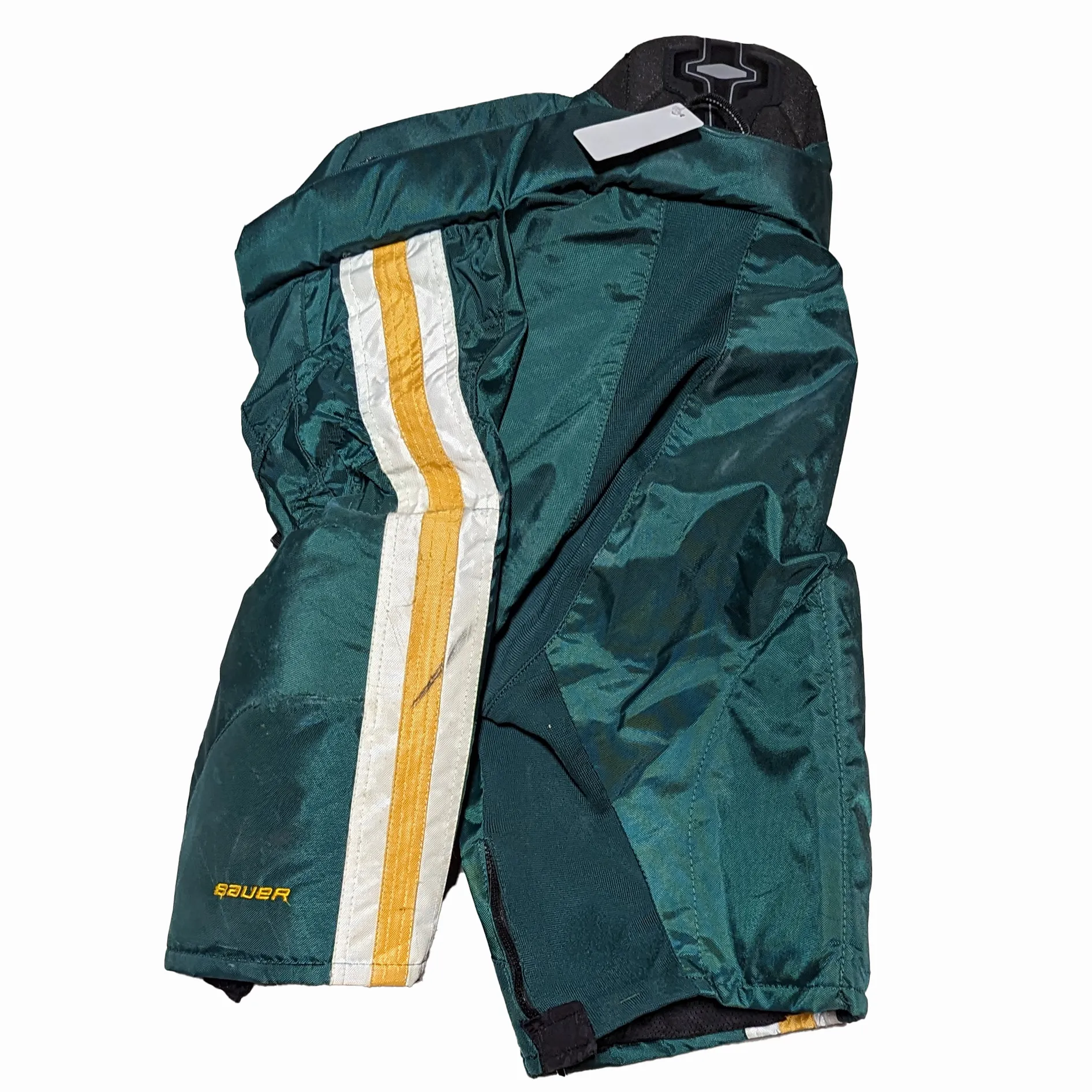 Bauer Nexus - Used Women's Hockey Pants (Green/White/Yellow)