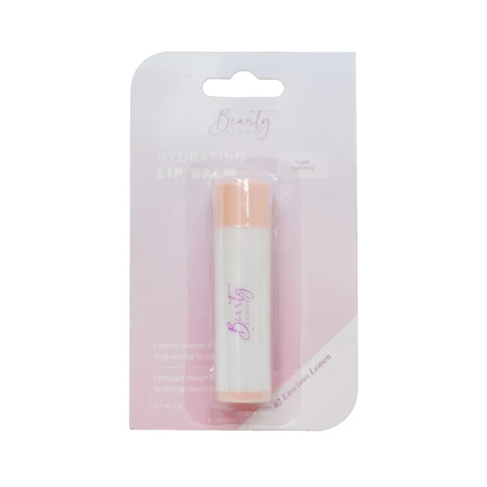 Beauty Buddy Hydrating Lip Balm 02 Luscious Lemon 3.5g