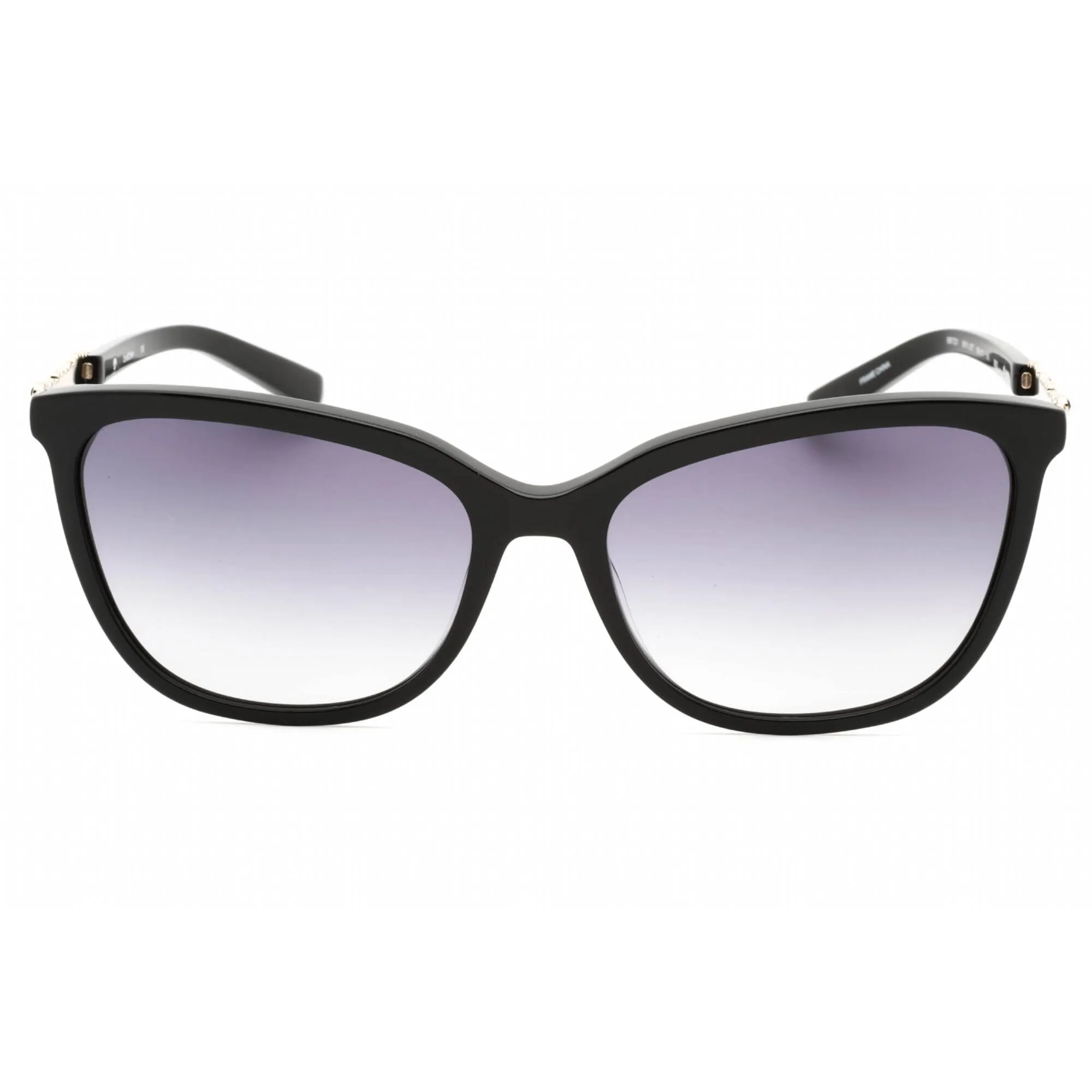Bebe Women's Sunglasses - Jet Full Rim Rectangular Fixed Nose Pads Frame | BB7221 001
