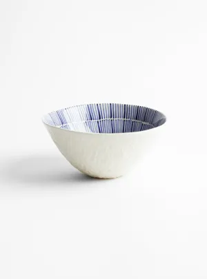 Bowl Blue Lines N16