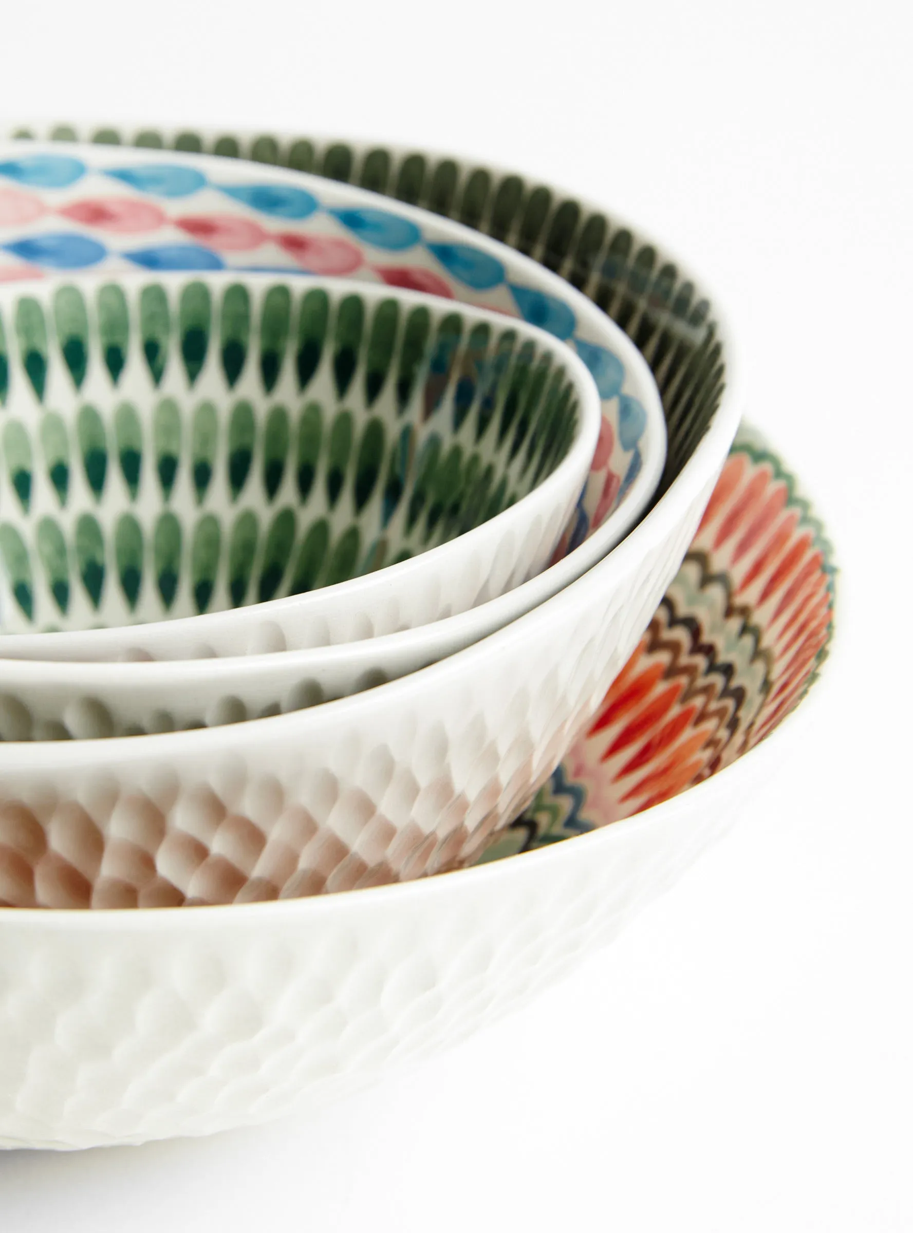 Bowl Green Drops N11