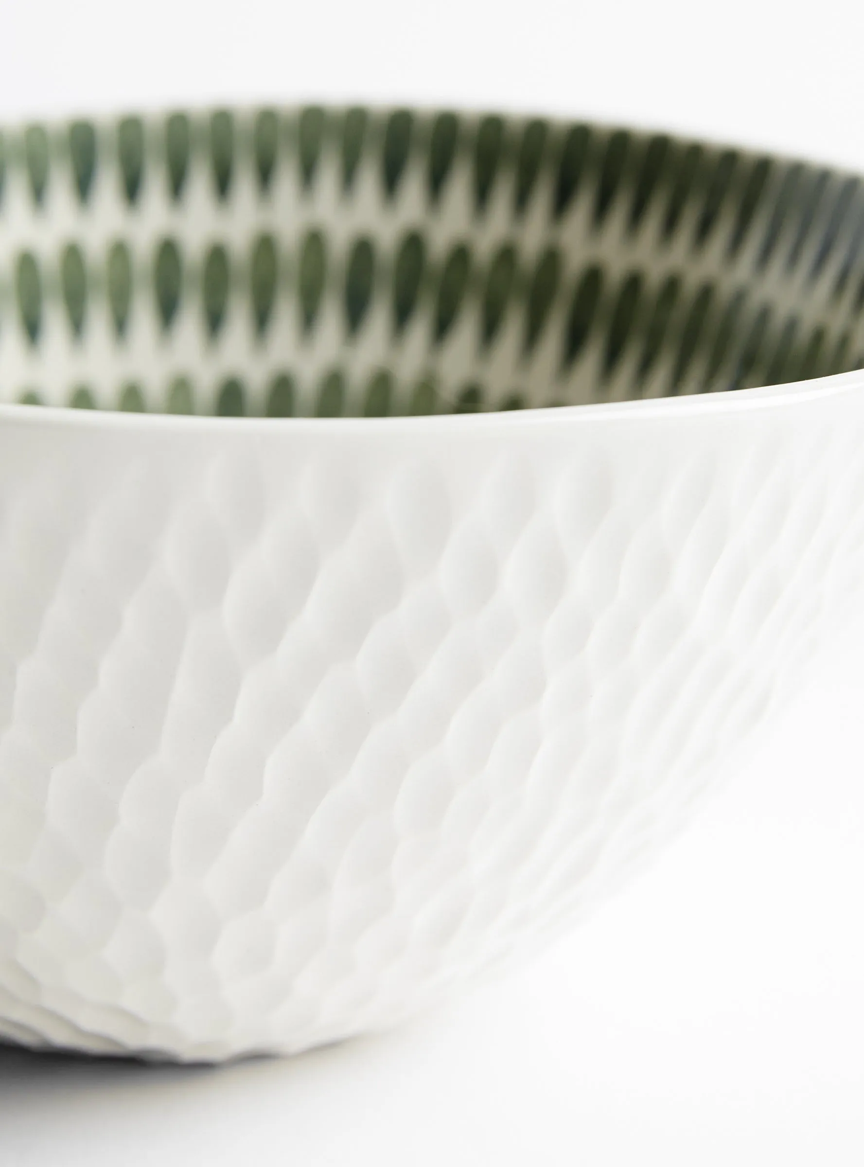 Bowl Green Drops N20