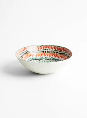 Bowl Multicolour Floral N21