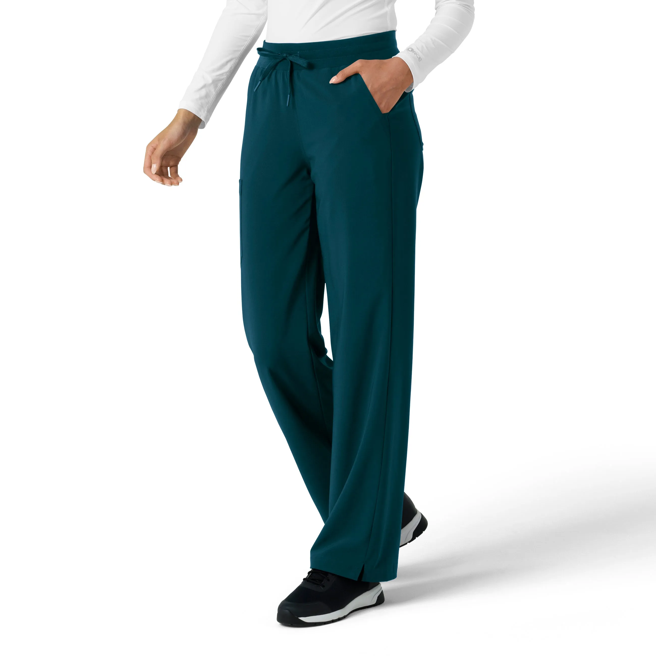 Carhartt Force Cross-Flex Women's Boot Cut Scrub Pant - Caribbean