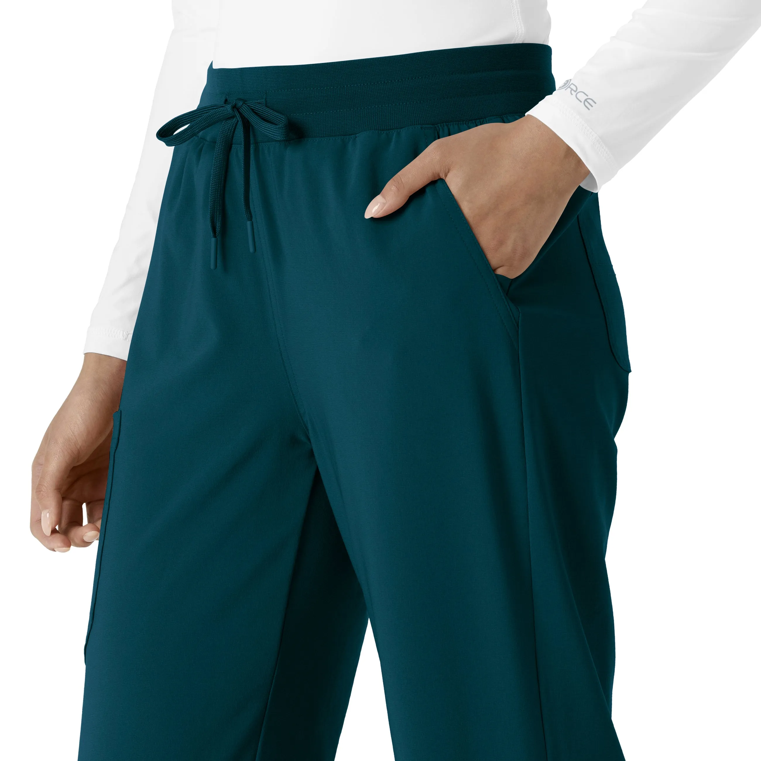 Carhartt Force Cross-Flex Women's Boot Cut Scrub Pant - Caribbean