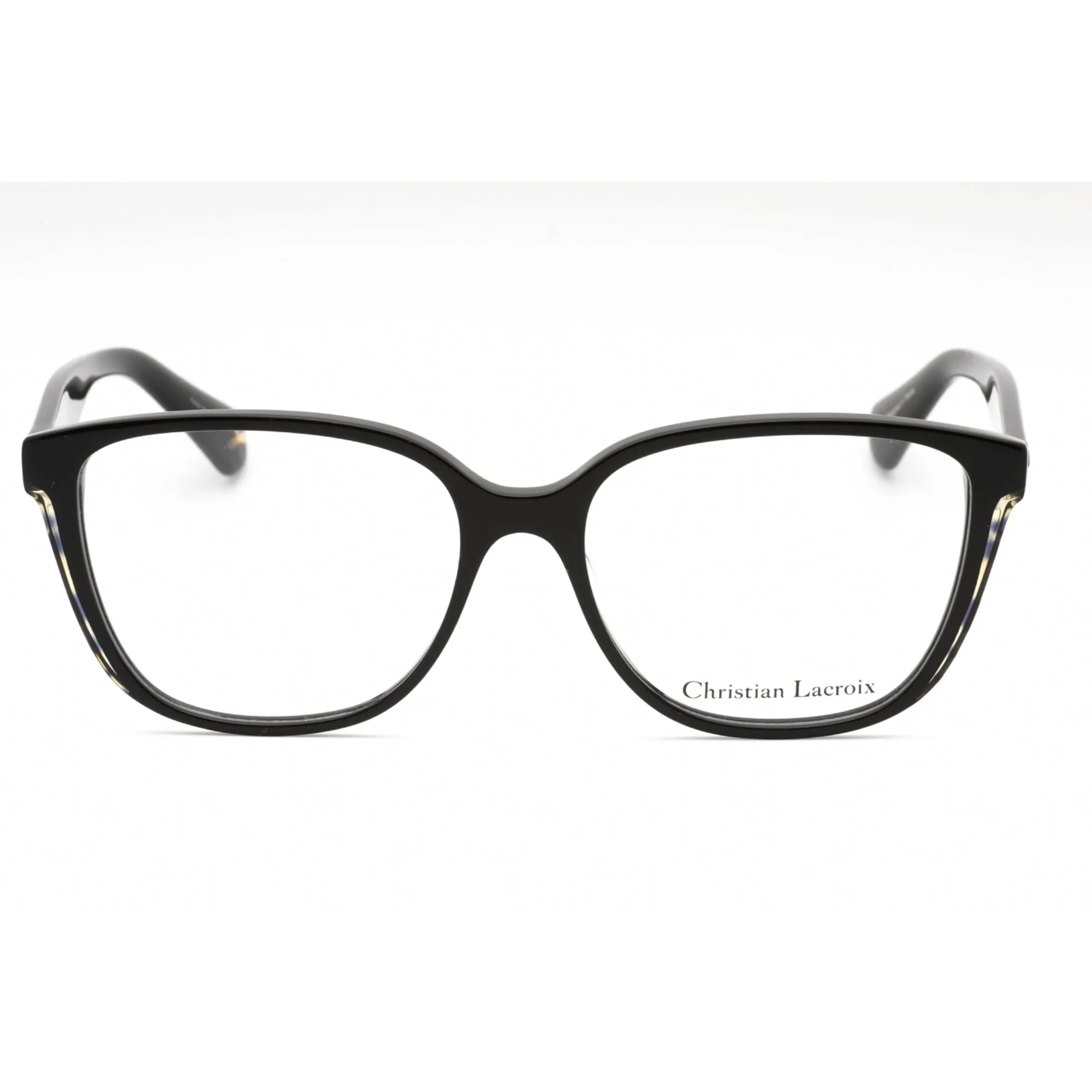 Christian Lacroix Women's Eyeglasses - Black Plastic Cat Eye Full Rim | CL1114 001