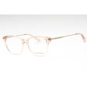 Christian Lacroix Women's Eyeglasses - Peach Plastic Cat Eye Full Rim | CL1111 405