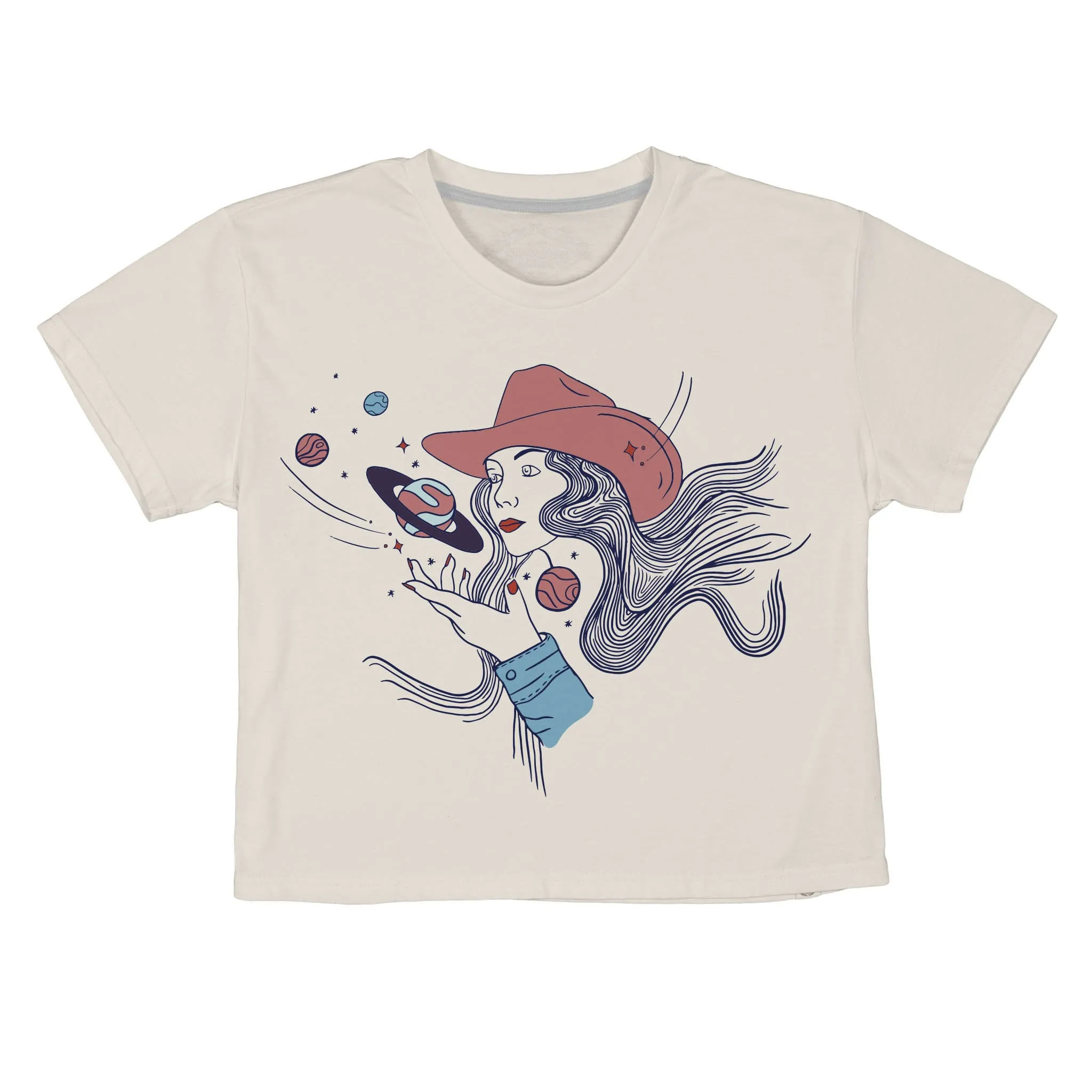 Cosmic Cowgirl Boxy Tee