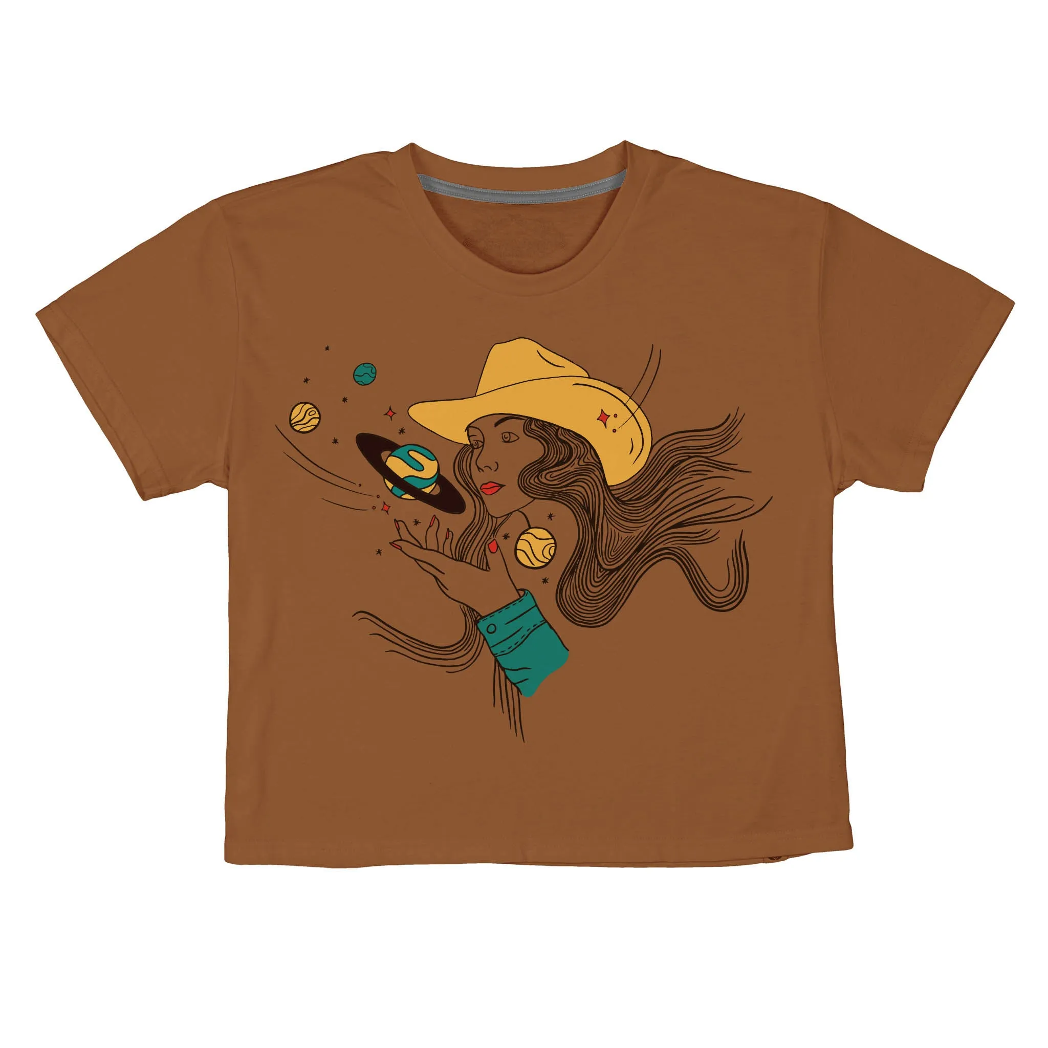 Cosmic Cowgirl Boxy Tee