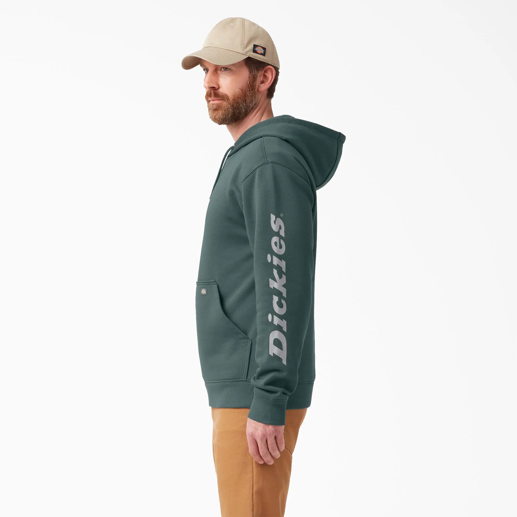 Dickies Men's Water Repellent Sleeve Logo Hoodie