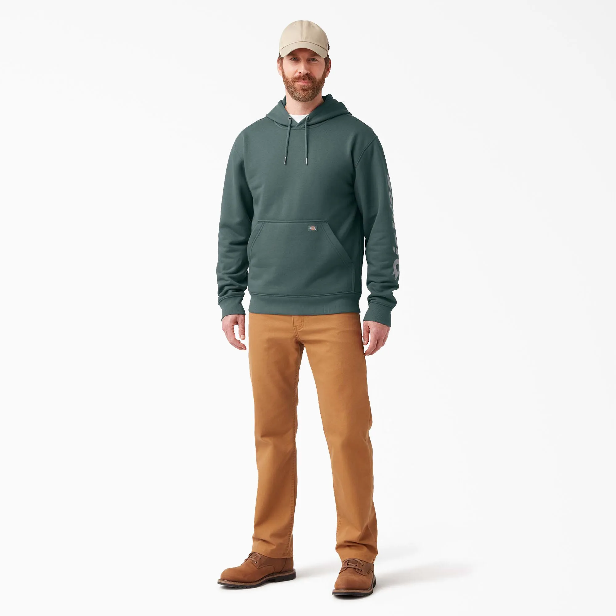 Dickies Men's Water Repellent Sleeve Logo Hoodie