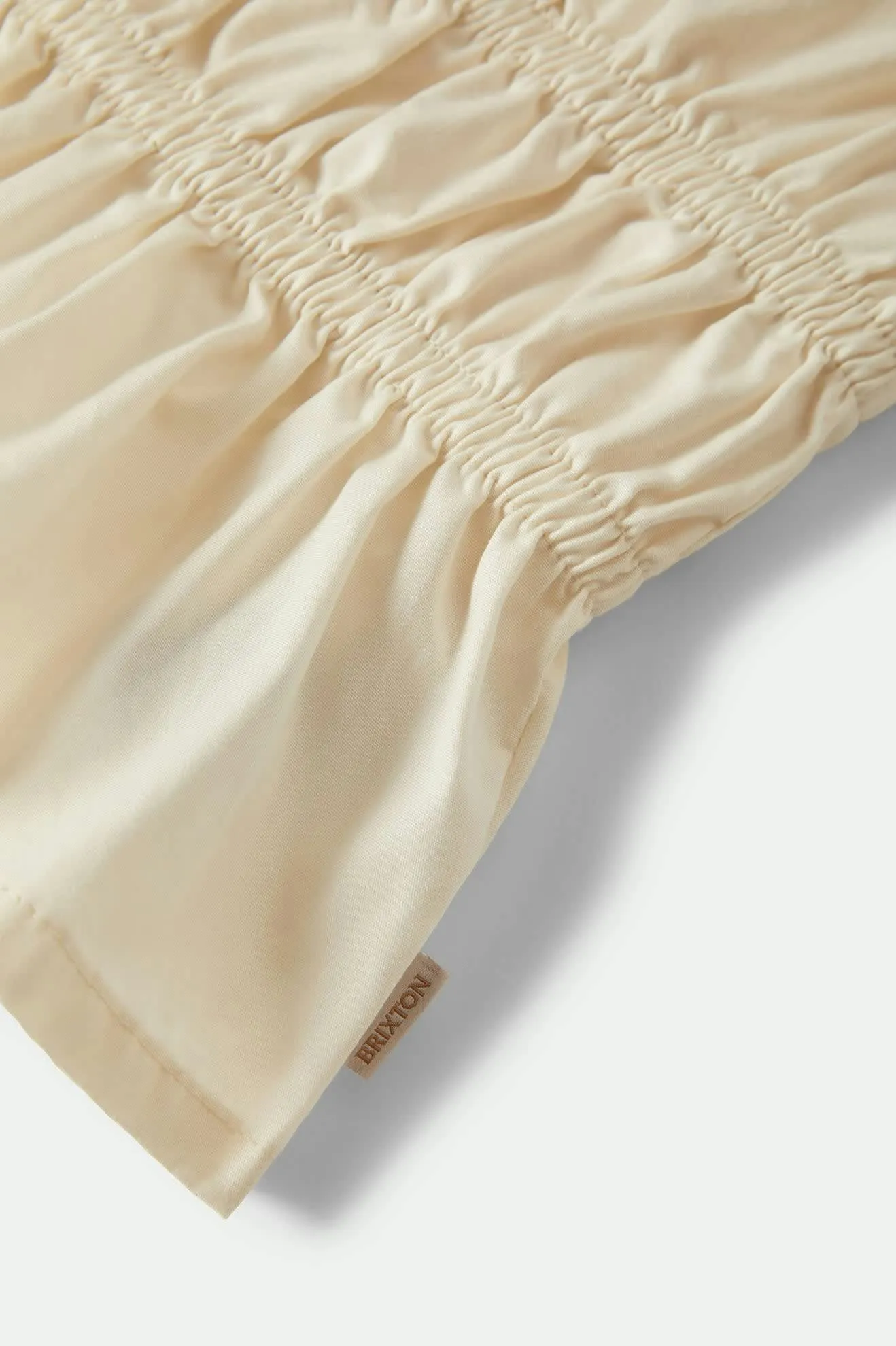 Eden Smocked Top - Off White