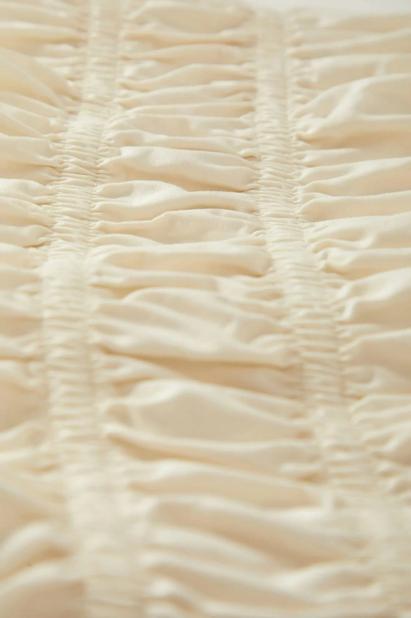 Eden Smocked Top - Off White