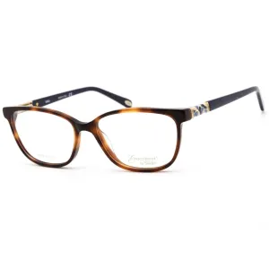 Emozioni Women's Eyeglasses - Light Havana Plastic Full Rim Cat Eye | EM 4049 0SX7
