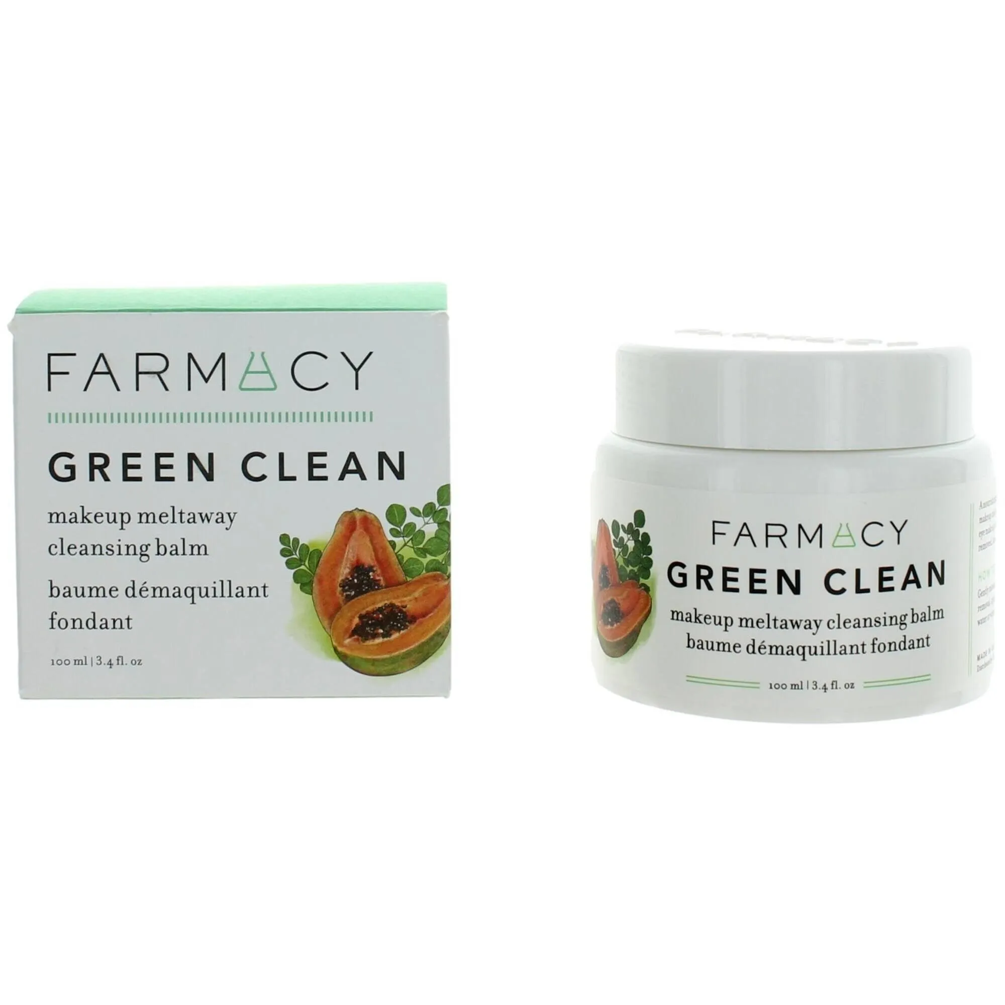 Farmacy Women's Makeup Meltaway Cleansing Balm - Green Clean Deep Hydration, 3.4oz