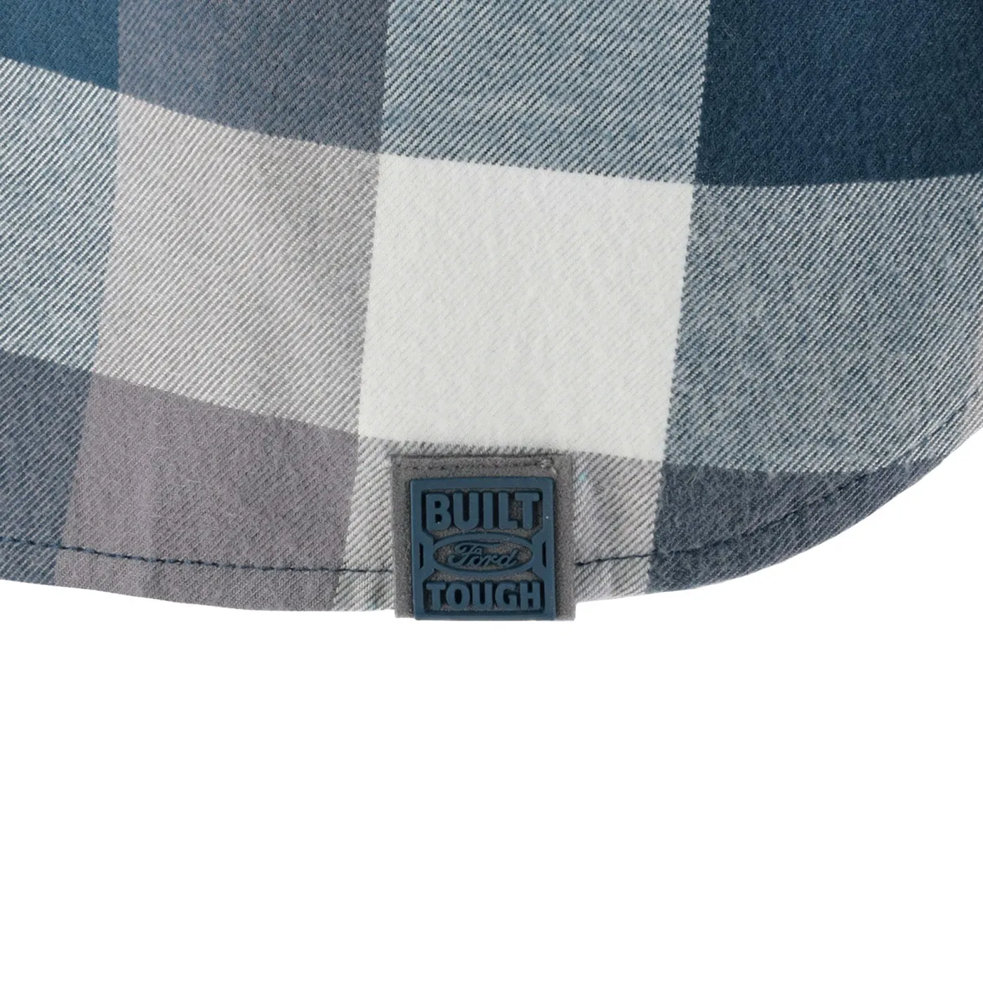 Ford Trucks Women's Built Ford Tough Button Up Plaid Shirt