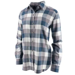 Ford Trucks Women's Built Ford Tough Button Up Plaid Shirt