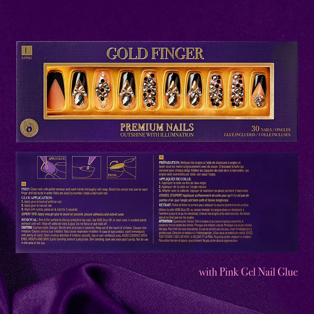 Gold Finger Premium Nails - Break Me [GJP04X]