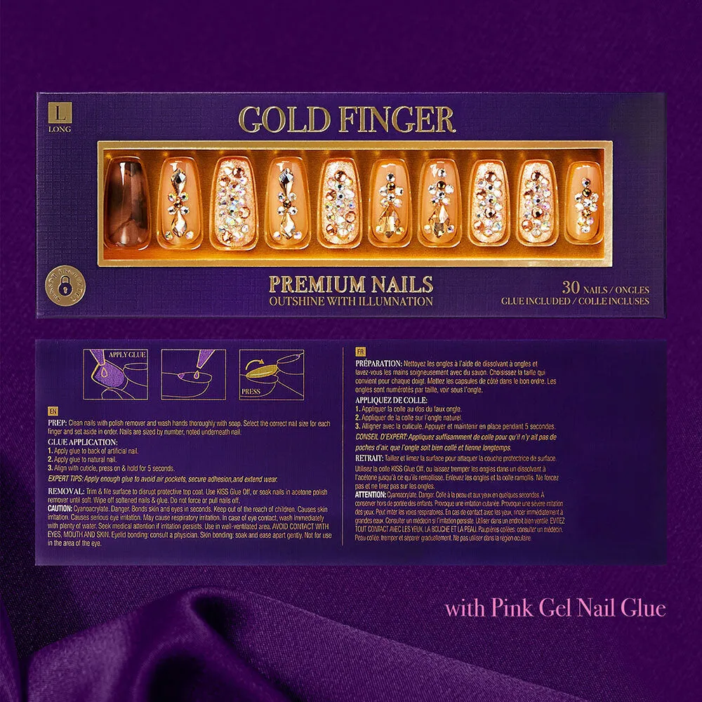 Gold Finger Premium Nails - Manifest [GJP02X]