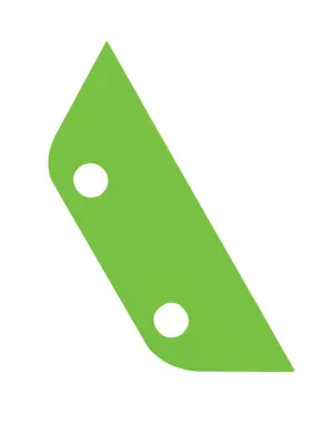 GT032G - Tail Fin Green (Soft)