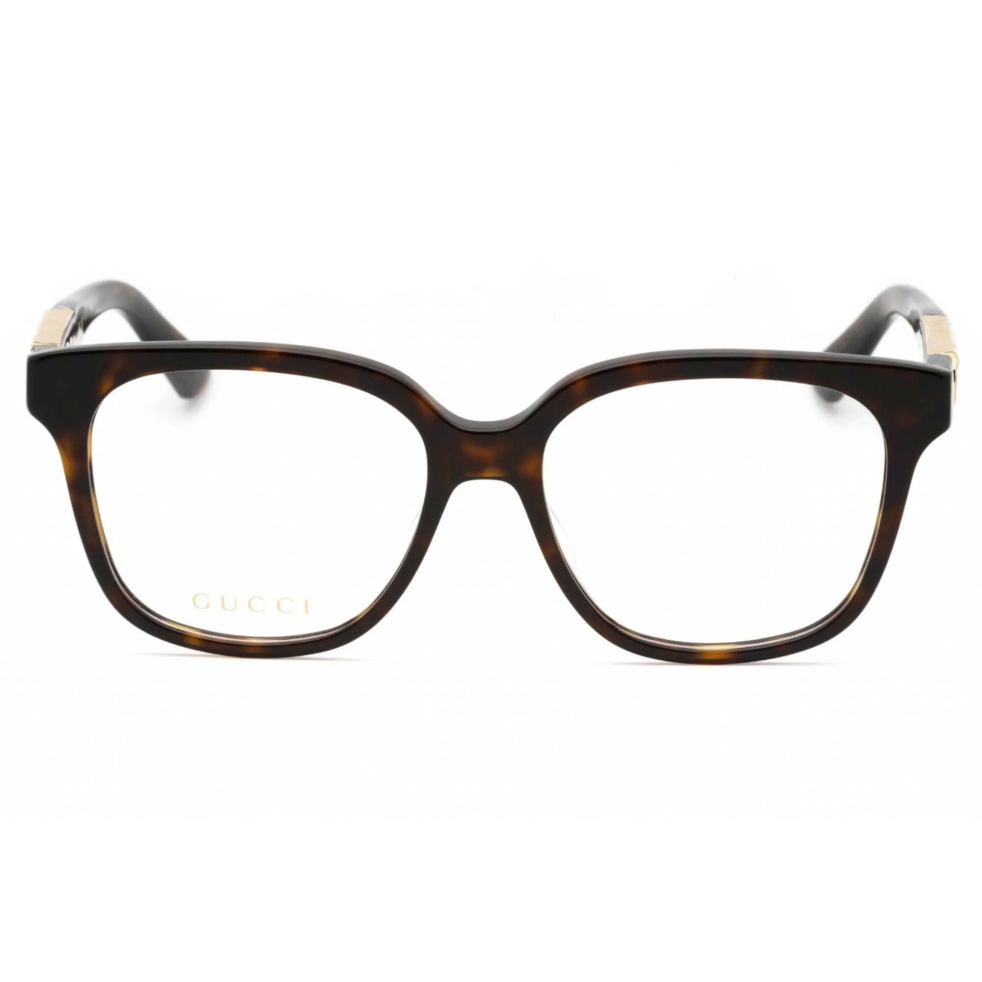 Gucci Women's Eyeglasses - Havana Cat Eye Full Rim Plastic Frame | GG1192O 005