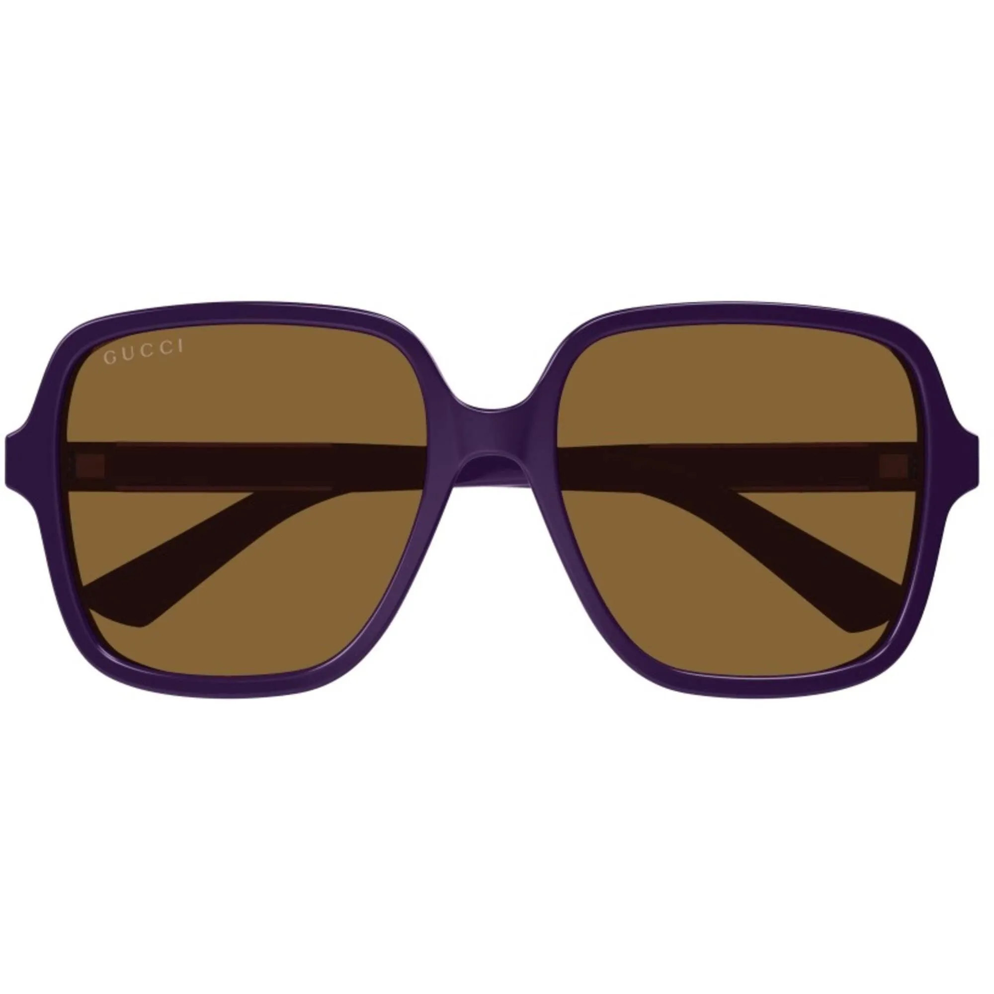 Gucci Women's Sunglasses - Violet Acetate Square Frame Brown Lens | GG1189S 005